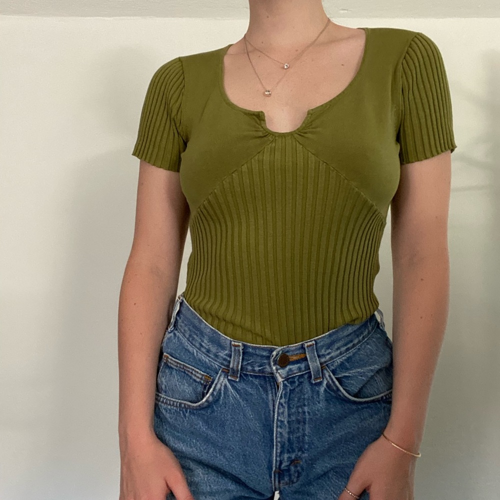 Beautiful Light Green Shirt